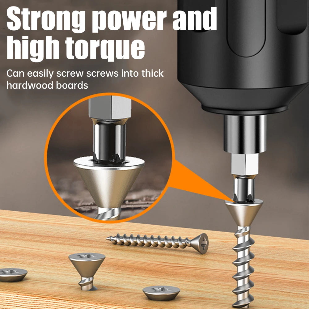 Aideepen 4.2V Cordless Electric Screwdriver Mini Drill Set Cordless Screwdriver P3