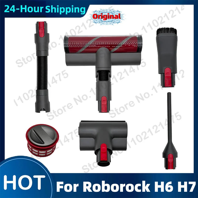 Roborock H6 H7 Replacement Brushes, Hoses & Filters Vacuum Cleaner Parts P3