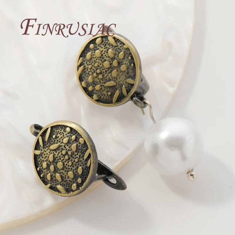 Antique Bronze Earring Hooks & Earwires | DIY Jewelry Making Earring Hooks Findings P3
