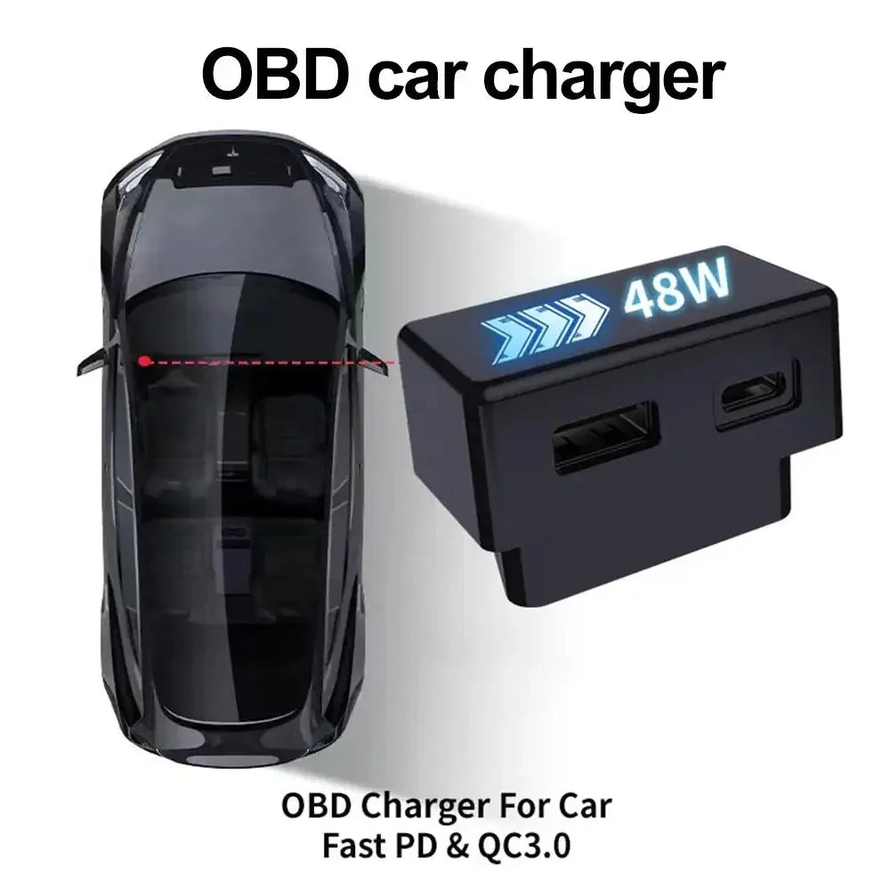 OBD2 Splitter Charger Adapter for Tesla Model 3 Y X S OBD2 Splitter Adapter P3