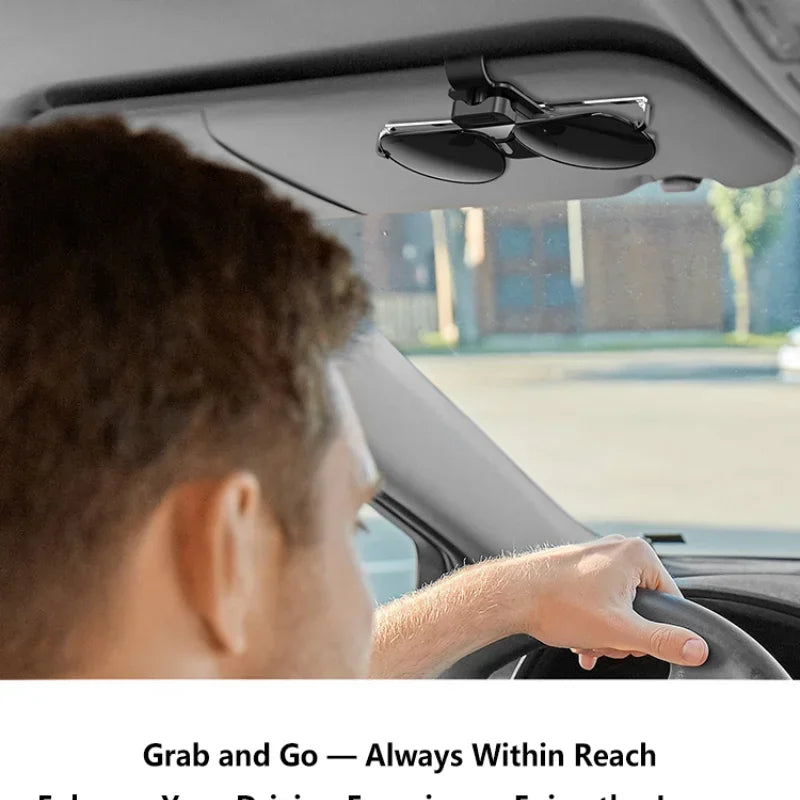 Car Sun Visor Sunglasses Clip Holder & Card Organizer Car Visor Organizer P3