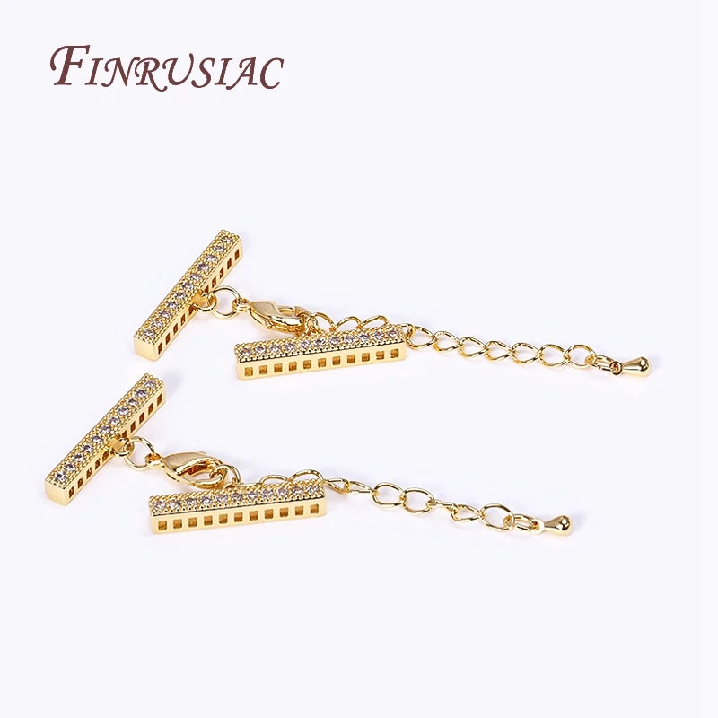 18K Gold Plated Lobster Clasp & Spacer Bar Jewelry Findings Kit Jewelry Findings Kit P3