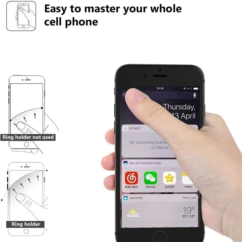 Finger Ring Phone Holder | Universal Smartphone Stand Mount Phone Ring Stand P3