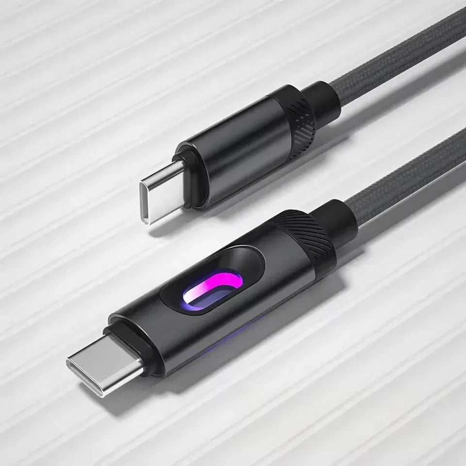 240W USB-C to USB-C Fast Charging Cable | iPhone & Android USB-C Charging Cable P3