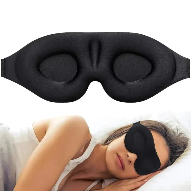 3D Sleep Eye Mask – Light Blocking, Breathable & Adjustable Sleep Eye Mask P3