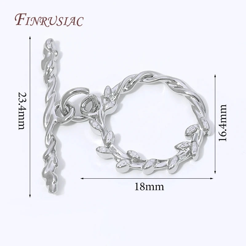 18K Gold Plated Toggle Clasp – OT Jewelry Findings DIY