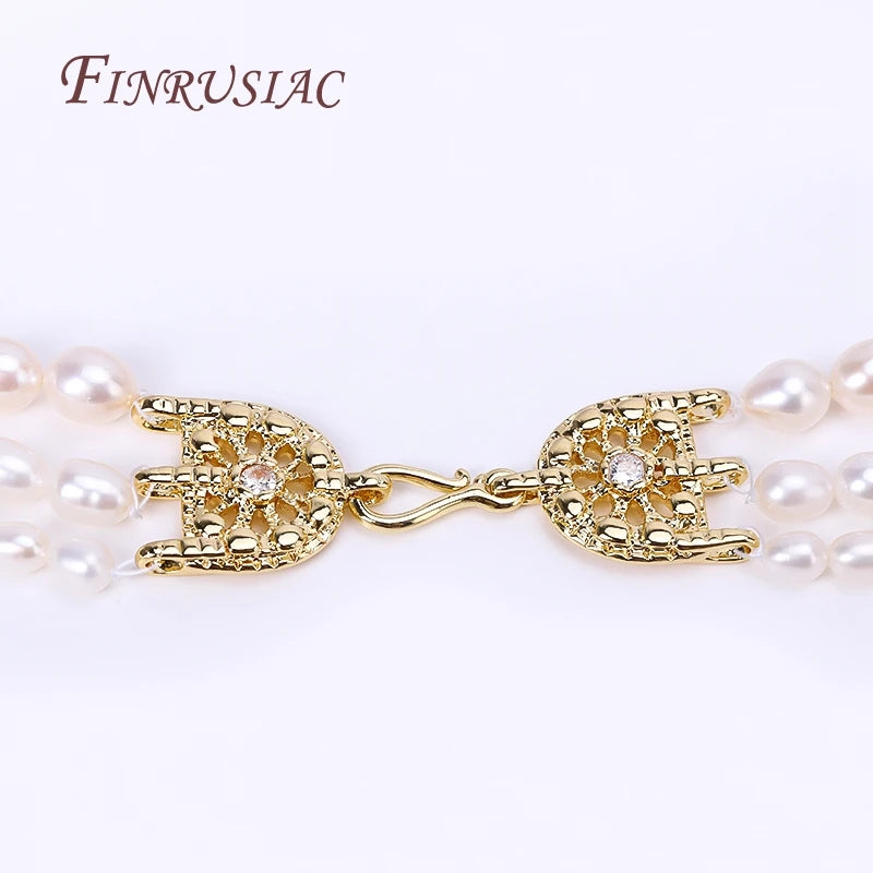 18K Gold Plated 3-Strand Clasp Hook | DIY Jewelry Finding Jewelry Clasp Finding P3