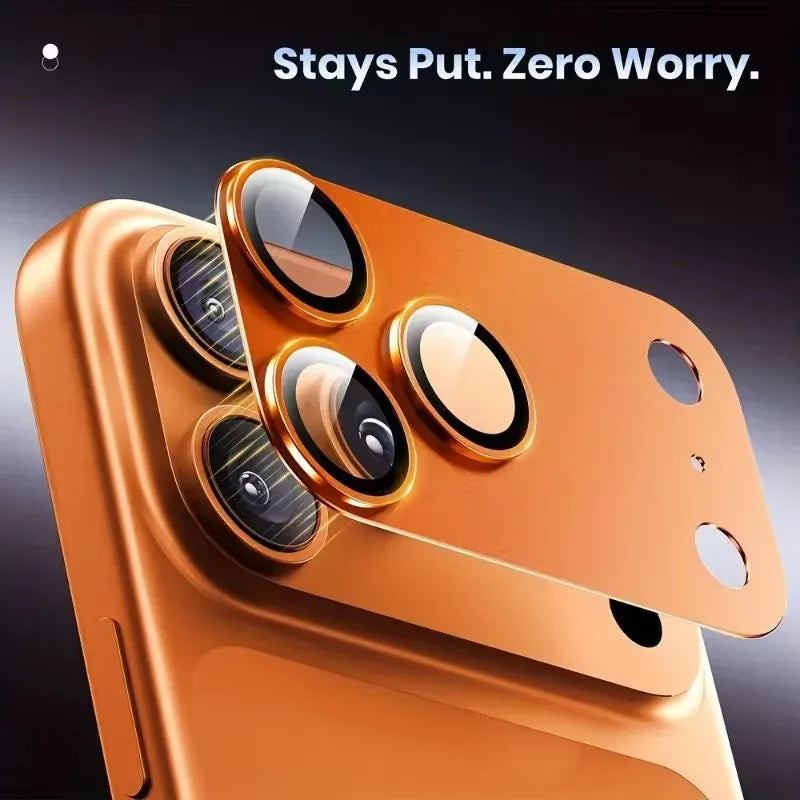iPhone 17 Pro Max / Pro Ultra-Thin Metal Camera Lens Protector Camera Lens Protector P3
