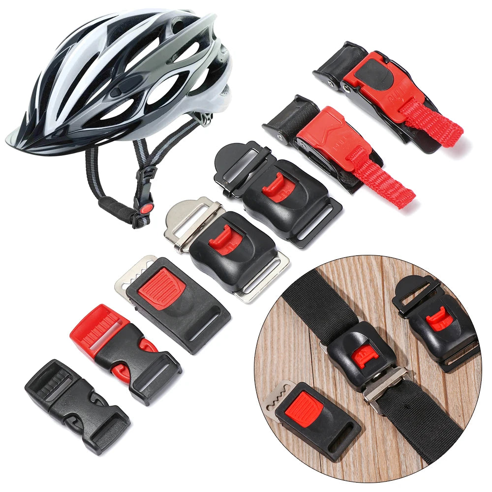 Motorcycle Helmet Chin Strap Quick-Release Buckle Clip Helmet Strap Buckle P3