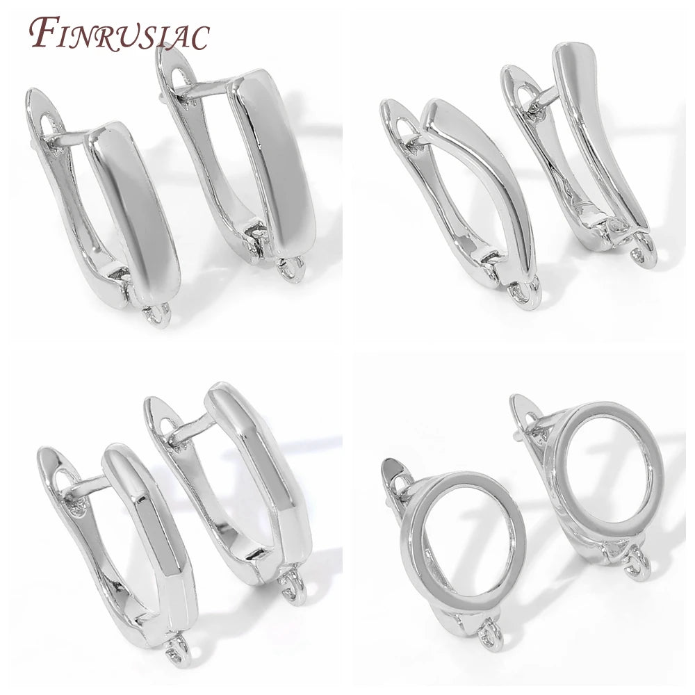18K Gold Plated Earring Hooks & Clasps | DIY Jewelry Findings Earring Hooks Findings P3