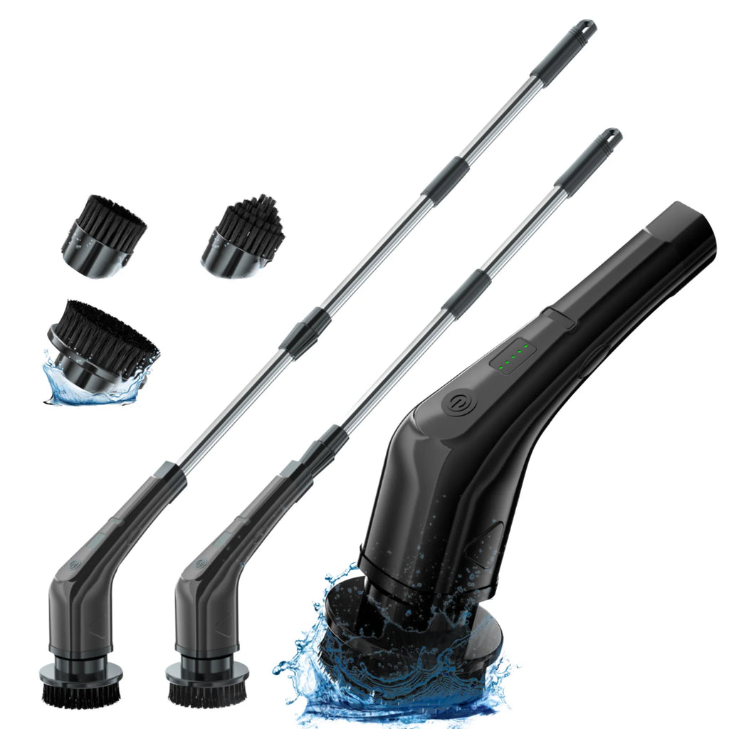Cordless 7-in-1 Electric Scrubber Brush 2500mAh | Home & Car Electric Cleaning Scrubber P3