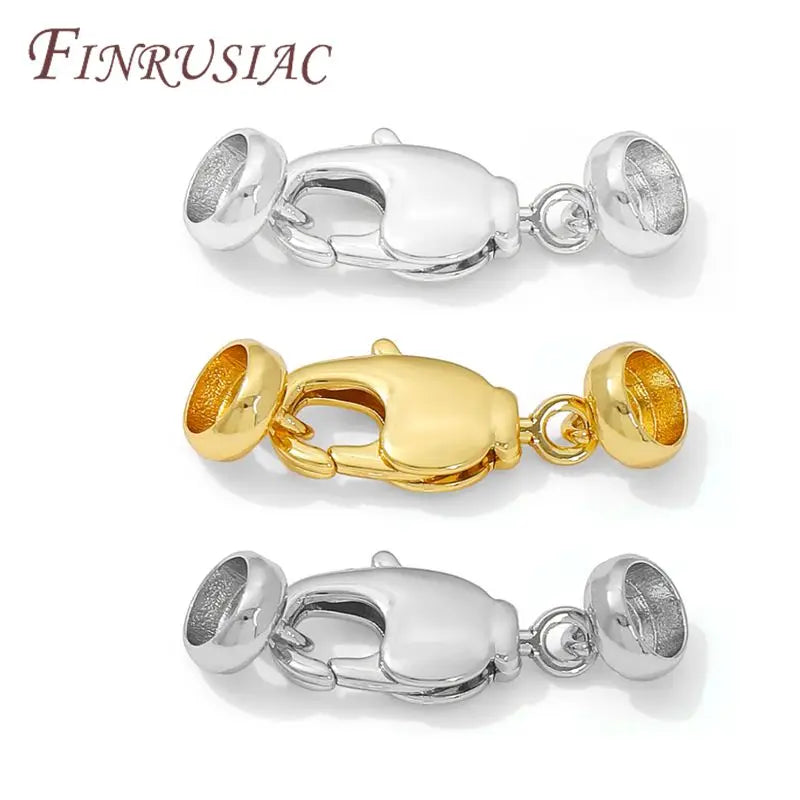 18K Gold Plated Lobster Clasps – DIY Jewelry Making Findings Jewelry Clasp Findings P3