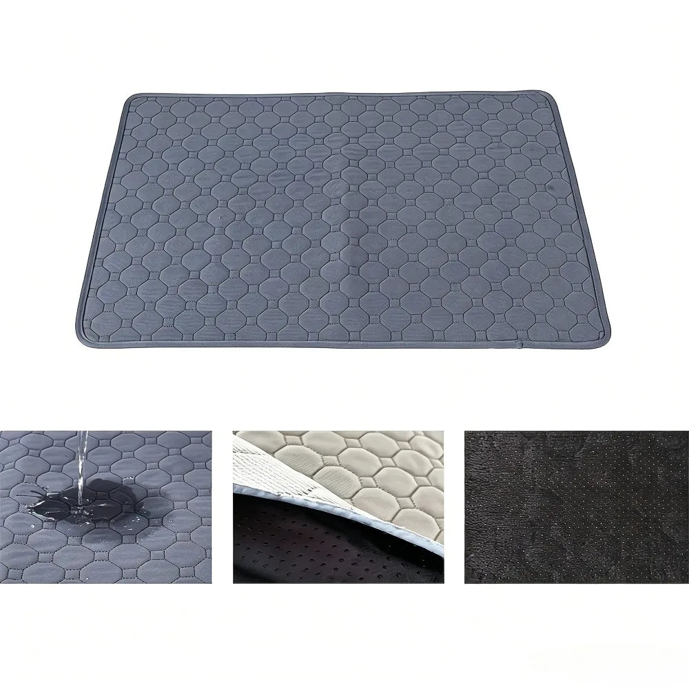 Reusable Washable Dog Pee Pad – Waterproof Absorbent Pet Mat Pet Training Mat P3