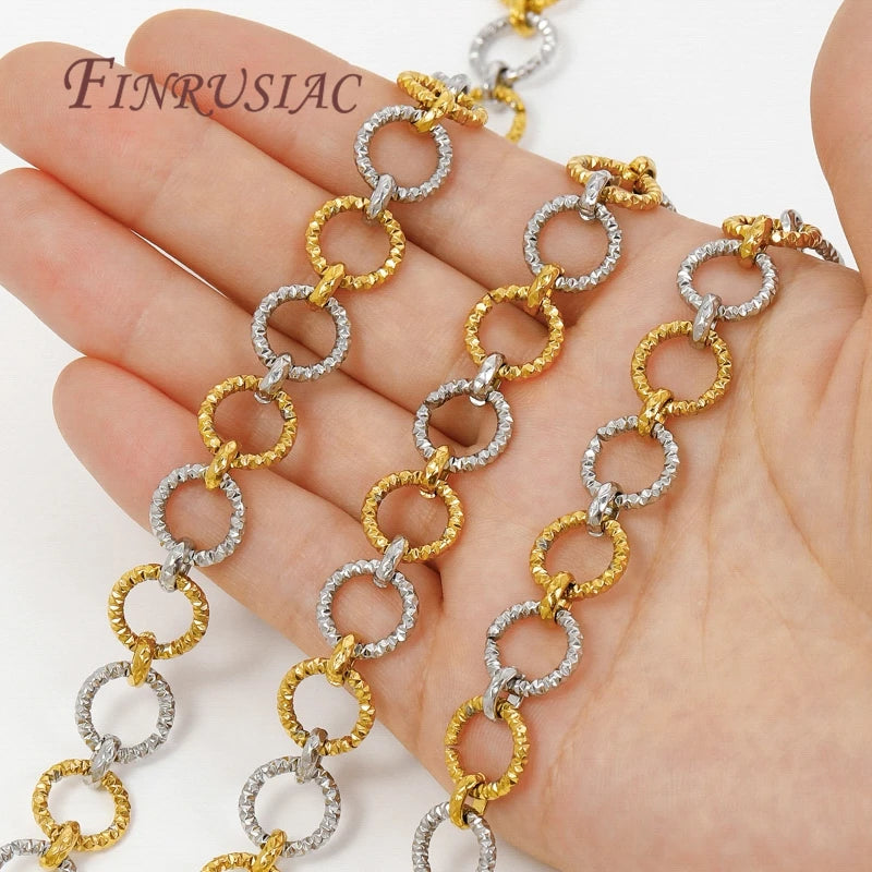 Gold-Plated Brass Chain – Cable Curb O Link | DIY Jewelry Making DIY Jewelry Chain P3