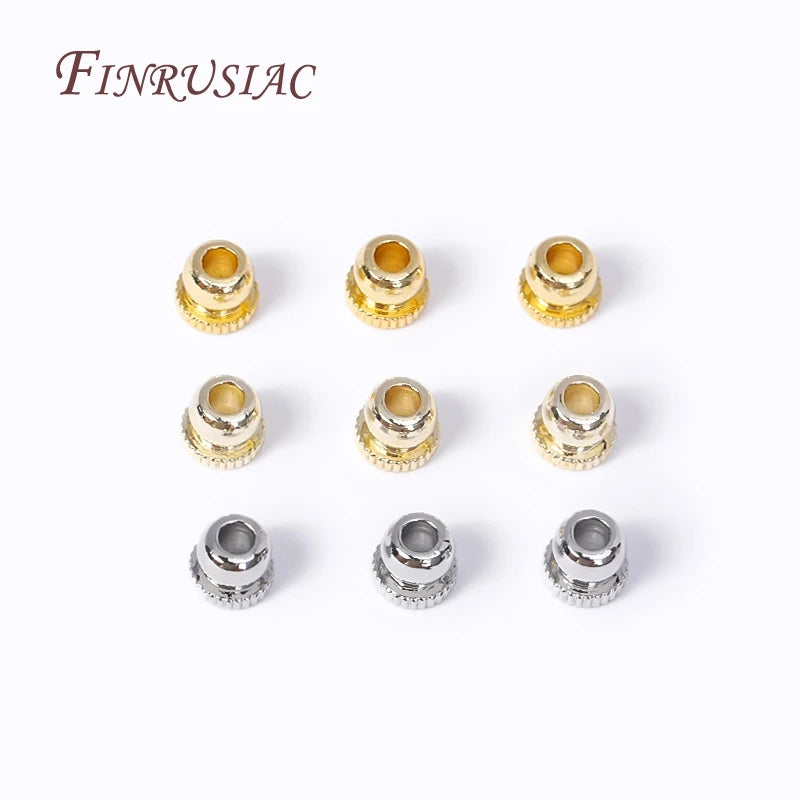 18K Gold Plated Bead Caps Spacer Beads – DIY Jewelry Findings Jewelry Findings Beads P3