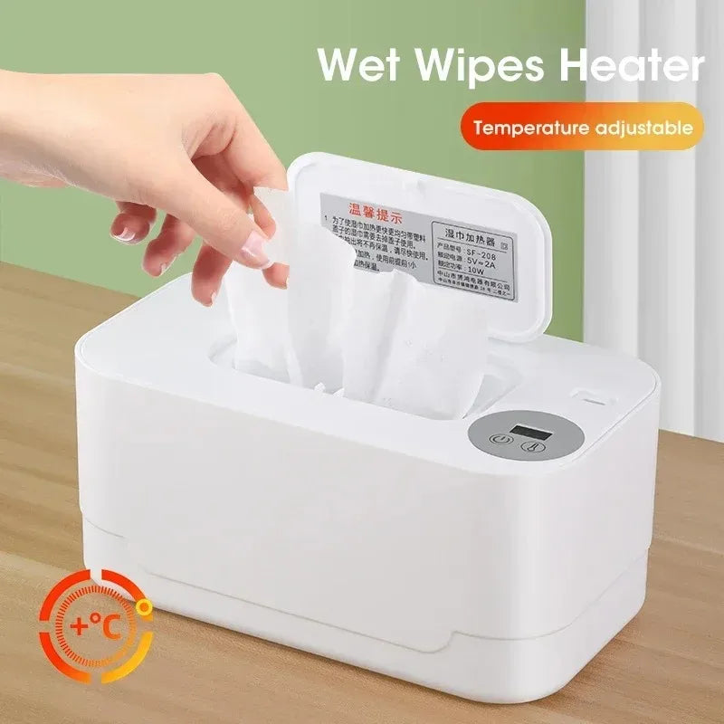 NOCCLILI USB Baby Wipes Warmer with LED Display | Car & Home Baby Wipes Warmer P3