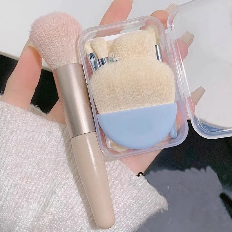 6-Piece Mini Makeup Brush Set – Portable Travel Kit Makeup Brush Set P3