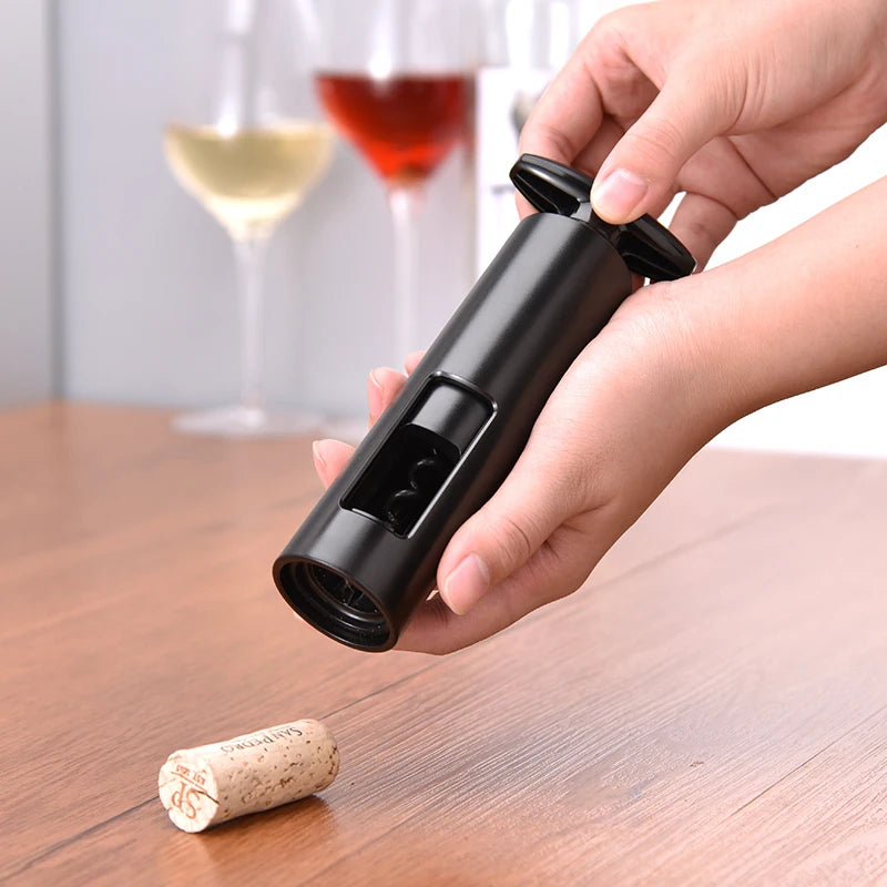 CLITON Wine Bottle Opener & Corkscrew with Foil Cutter Wine Opener Set P3