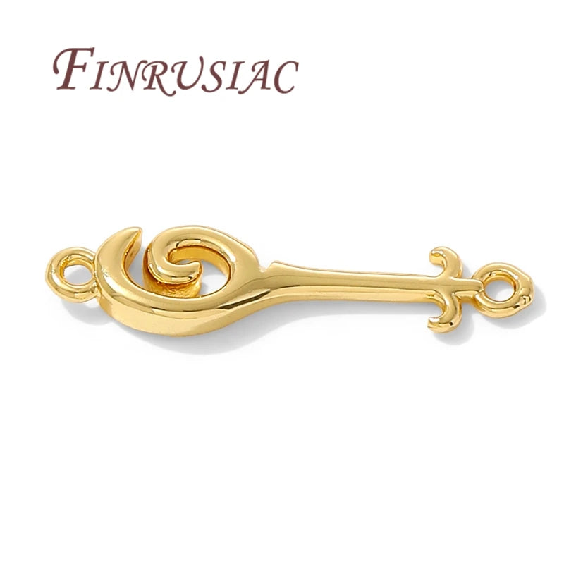 18K Gold Plated Pendant Charms & Connectors – DIY Jewelry Jewelry Findings P3