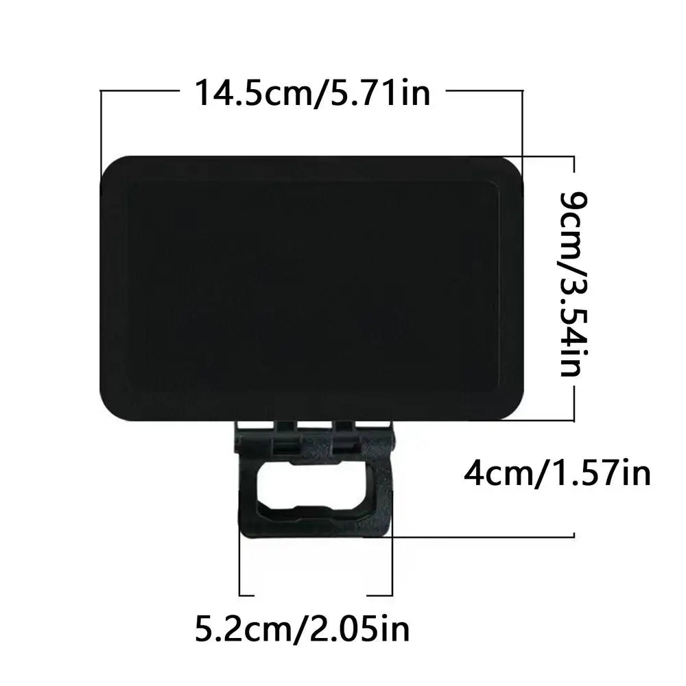 Foldable Phone Sun Shade – Anti-Glare UV Screen Visor Phone Screen Visor P3 Black