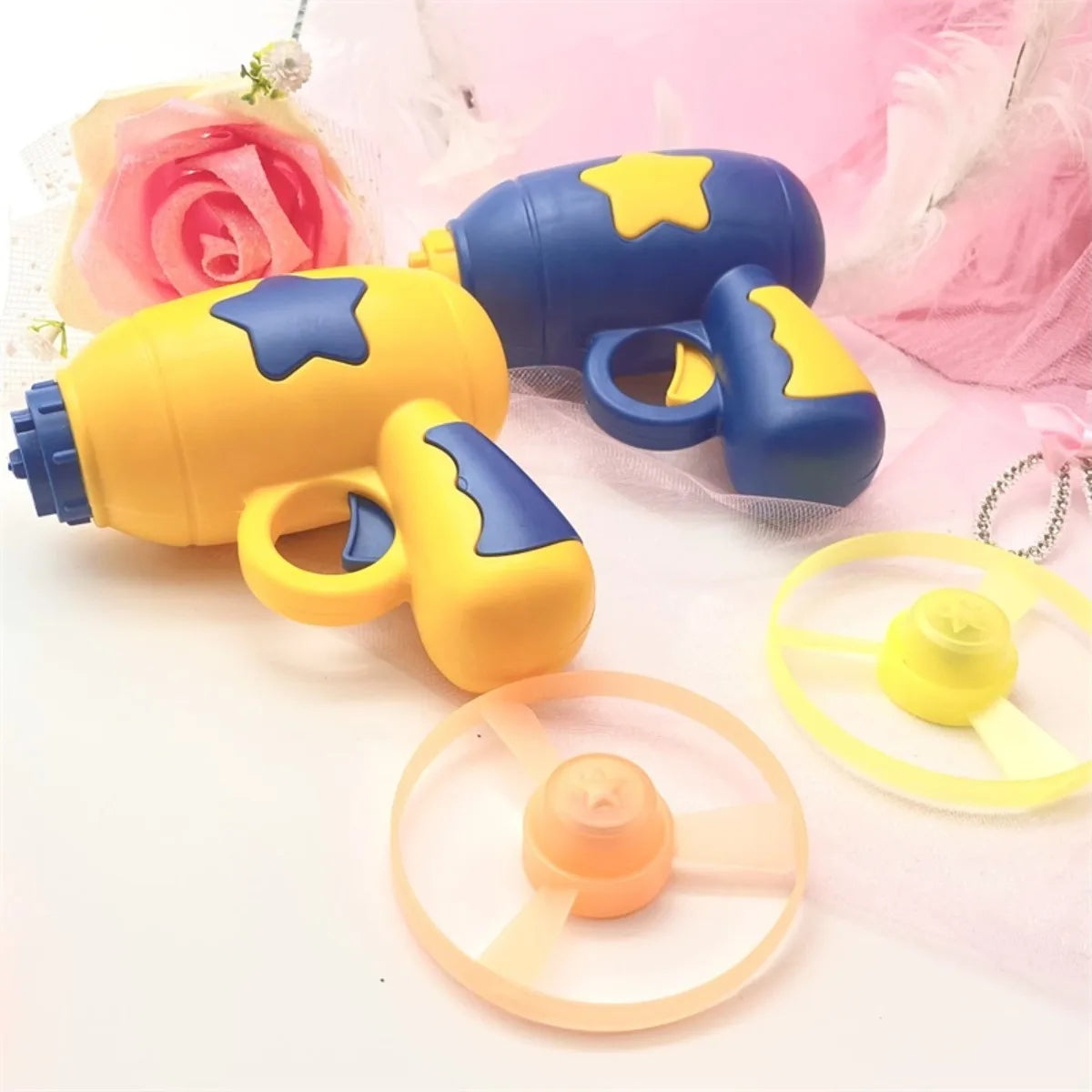 Interactive Mini Flying Disc Launcher Cat Toy | Kitten Chase Set Interactive Cat Toy P3