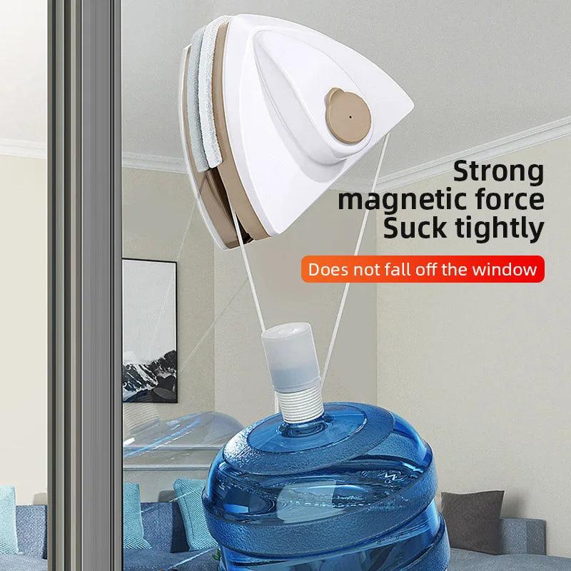 Donirt Magnetic Window Cleaner – Double-Layer Glass Wiper Magnetic Window Cleaner P3