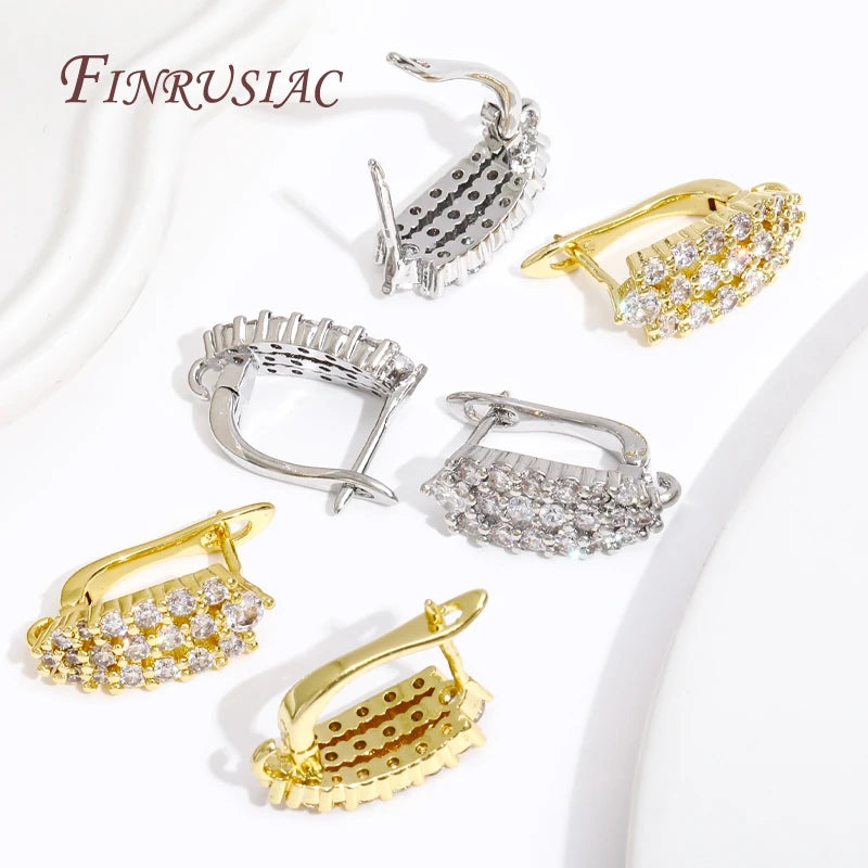 18K Gold Plated Earring Hooks & Clasps – DIY Jewelry Findings Earring Findings P3