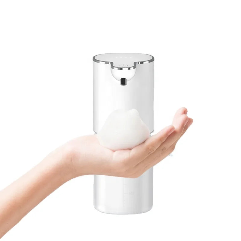 400ml Touchless Foam Soap Dispenser – Auto Wall Mount White Foam Soap Dispenser P3 White