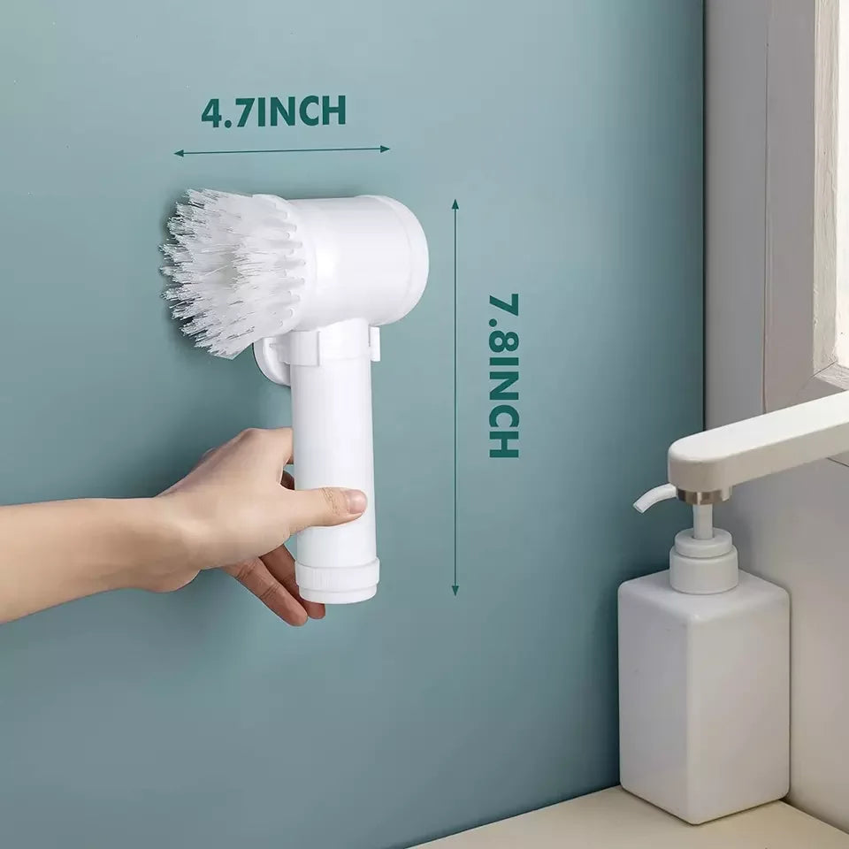 3-Head Cordless Electric Spin Scrubber – Kitchen & Bathroom Electric Spin Scrubber P3