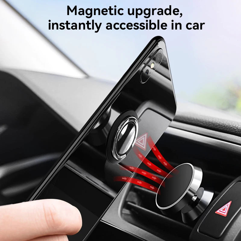 Magnetic Ring Buckle Phone Holder – Universal Car Mount Car Phone Mount P3