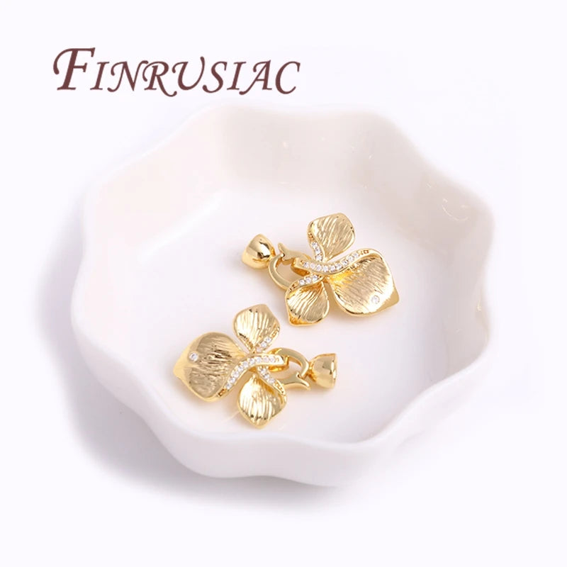 18K Gold Plated Clasps – Bracelet & Necklace Connectors DIY Jewelry Clasps P3