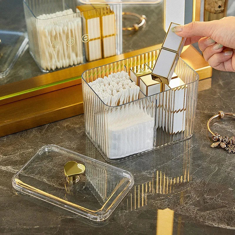 Acrylic Makeup Organizer – Dust-Proof Cosmetic Storage Box Cosmetic Organizer P3