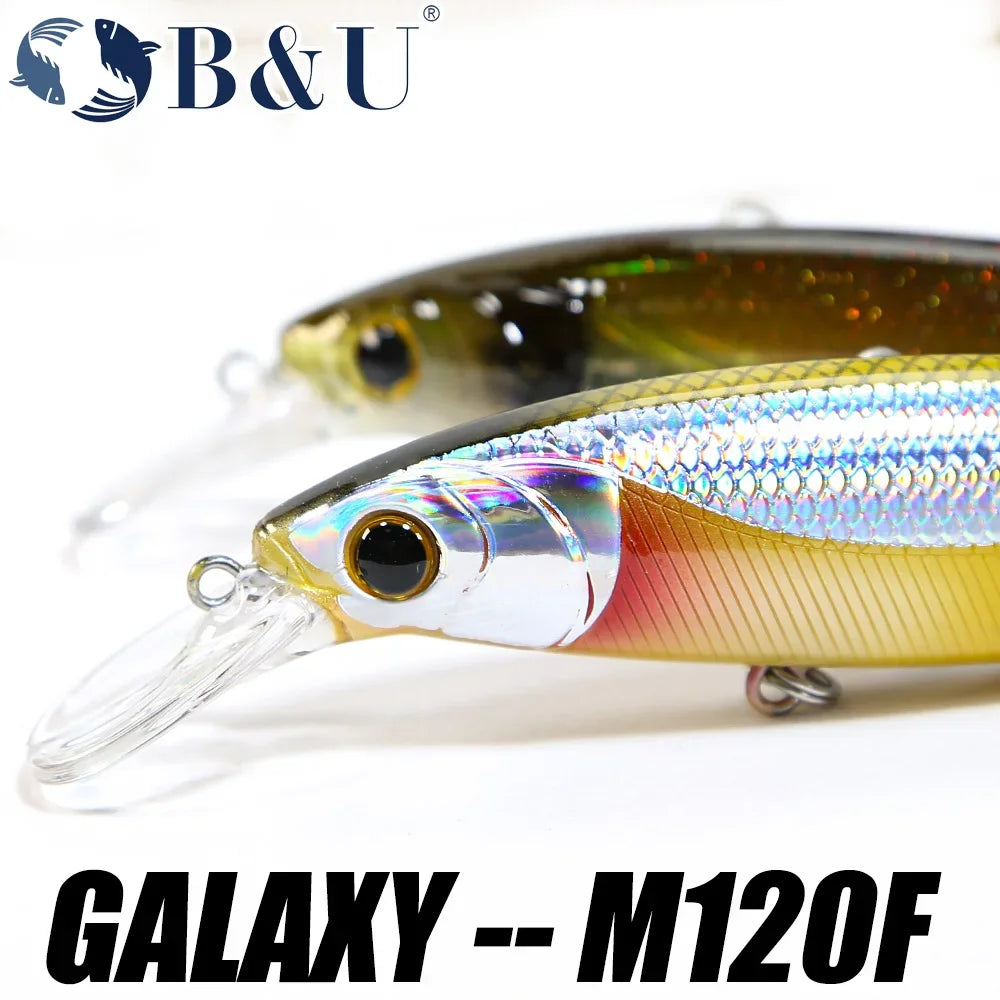 B&U Minnow Jerkbait Lure – Saltwater Bass Pike Wobbler Fishing Jerkbait Lure P3