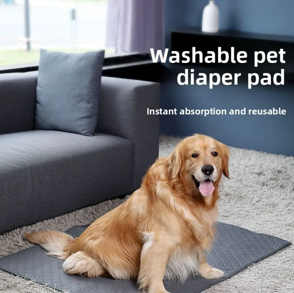Reusable Washable Dog Pee Pad – Waterproof Absorbent Pet Mat Pet Training Mat P3