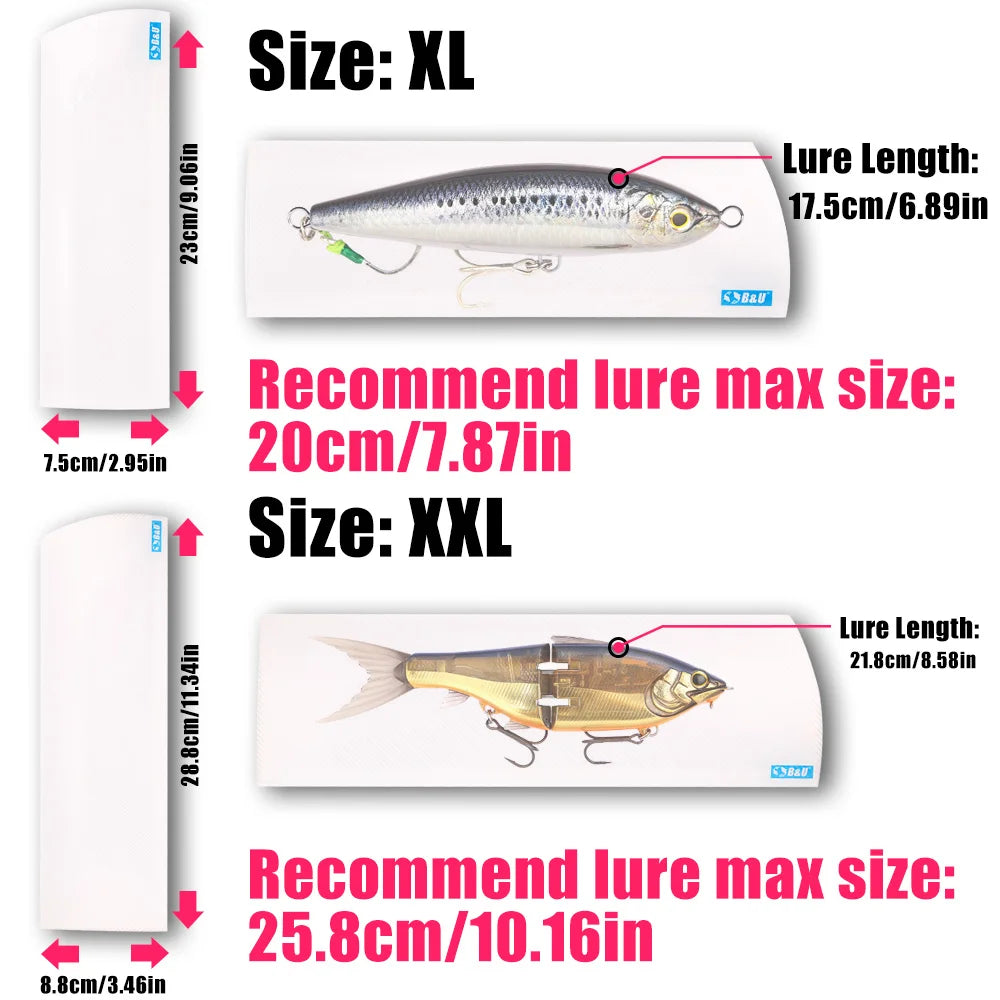 B&U Fishing Lure Protective Bags – Hard Lures & Crankbaits Fishing Lure Bags P3