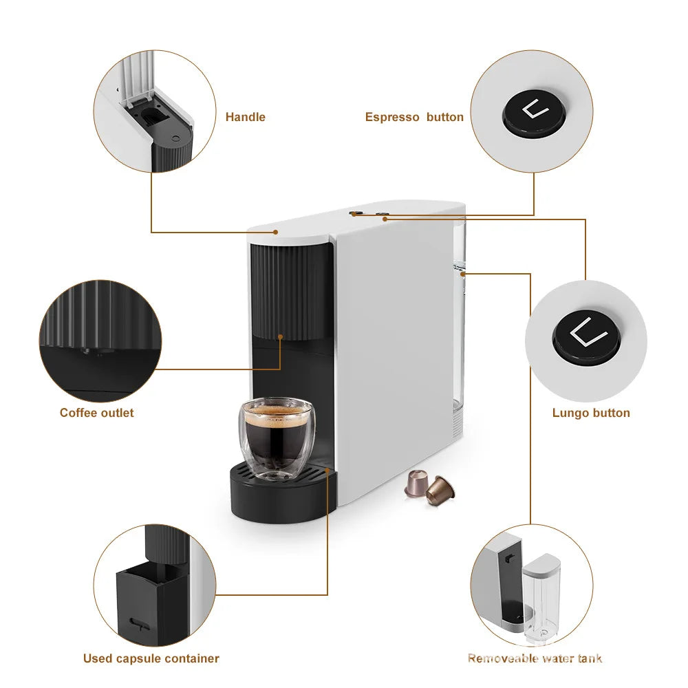 DUTRIEUX Automatic Espresso Capsule Coffee Machine | Home & Office Capsule Coffee Machine P3