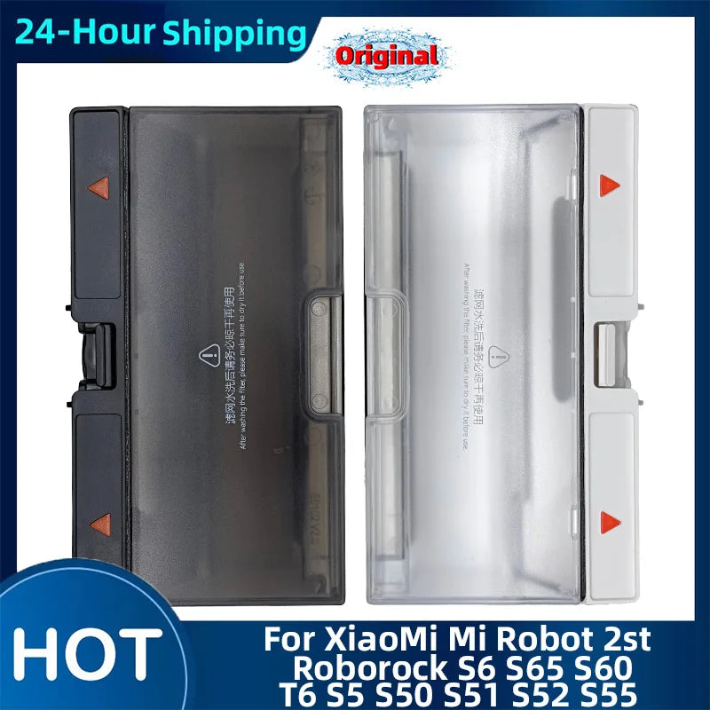 Roborock Dustbin Box with HEPA Filter – S50 S51 S52 S55 T6 Vacuum Dustbin Filter P3