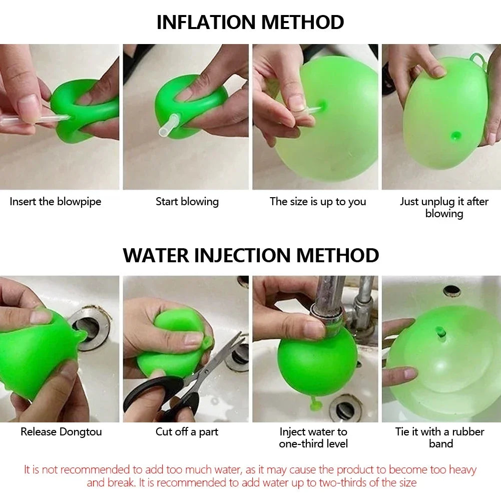 TPR Rubber Bubble Ball – Kids Outdoor Inflatable Water Play Toy Inflatable Play Ball P3