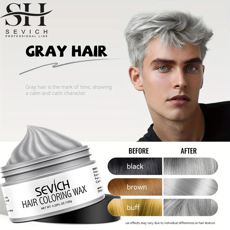 Sevich Temporary Hair Color Wax – Washable Instant Dye Kit Temporary Hair Color Wax P3