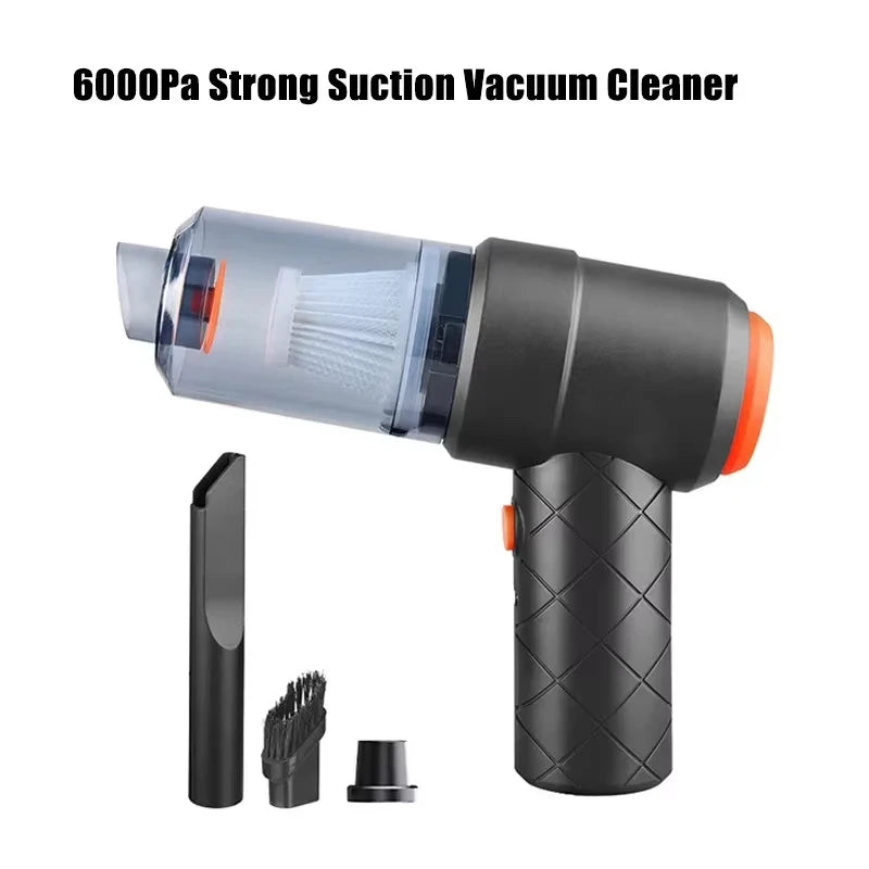 NOCCLILI Wireless Handheld Vacuum 6000Pa USB Rechargeable Handheld Vacuum P3