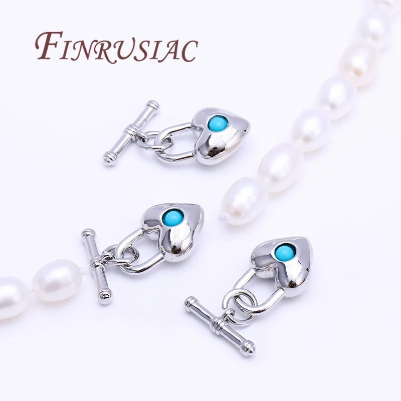 18K Gold Plated Pearl Clasp | DIY Necklace Bracelet Connector Jewelry Clasp Connector P3