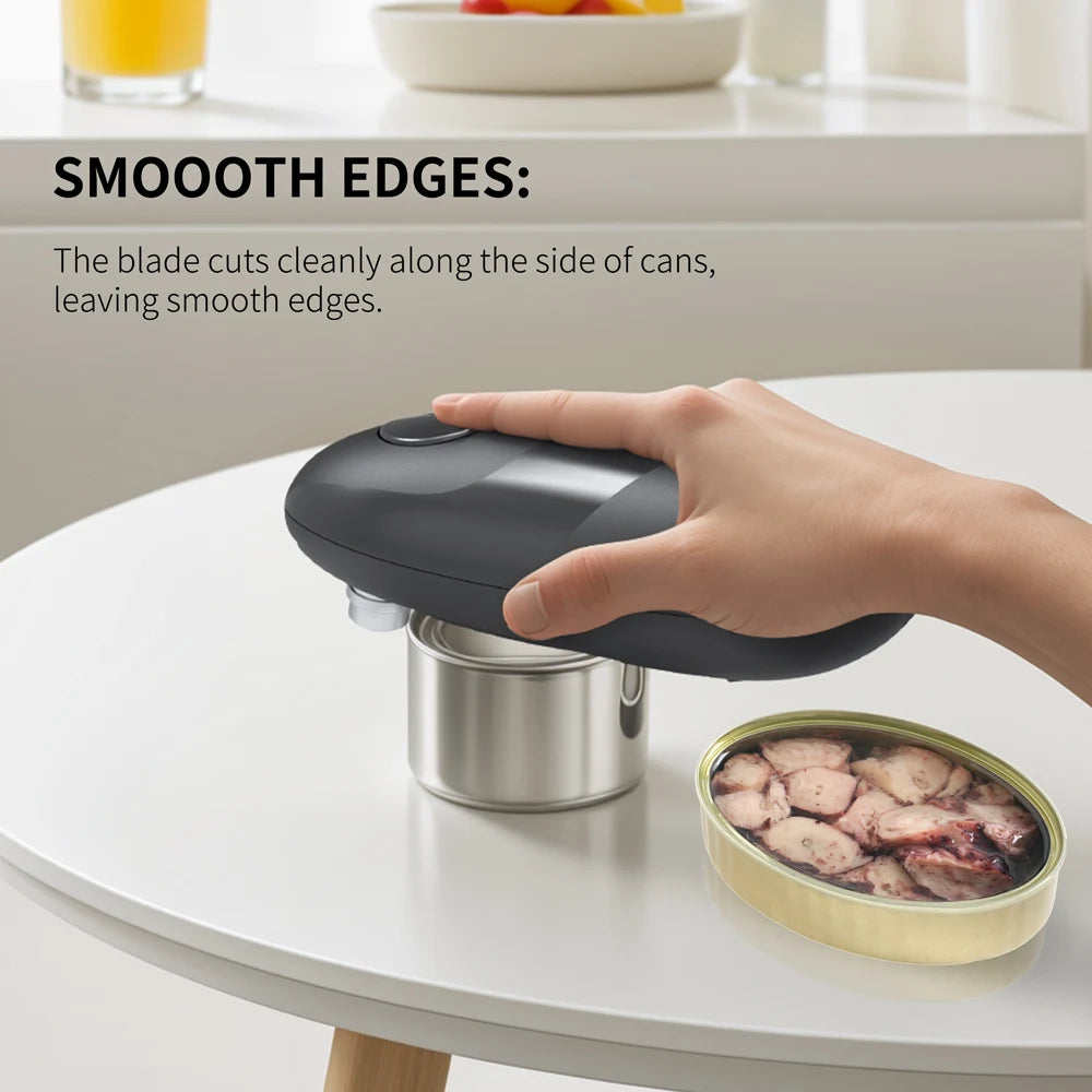 CLITON Electric Can Opener – One Touch Automatic Kitchen Tool Electric Can Opener P3