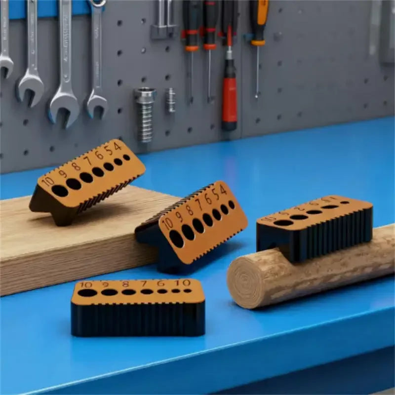Precision Drill Guide Jig Block – 4–10mm Woodworking Locator Drill Guide Jig P3