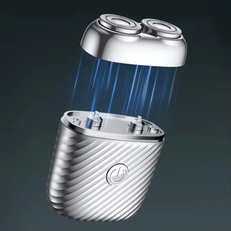 Men's Zinc Alloy Rotary Electric Shaver – USB Rechargeable Electric Rotary Shaver P3