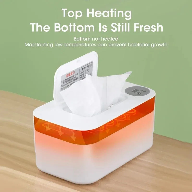 NOCCLILI USB Baby Wipes Warmer with LED Display | Car & Home Baby Wipes Warmer P3