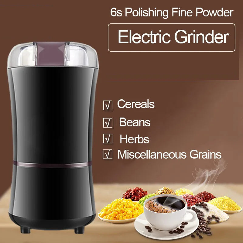 DUTRIEUX Electric Coffee & Spice Grinder 150W Blade Mill Electric Coffee Grinder P3