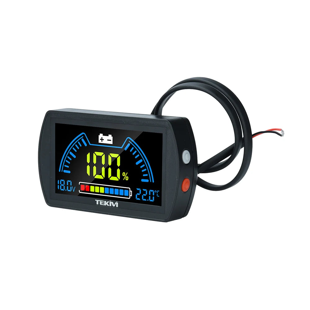 Gaqqee DC 7-100V LCD Voltage Meter & Battery Level Indicator Digital Voltage Meter P3 Type 2