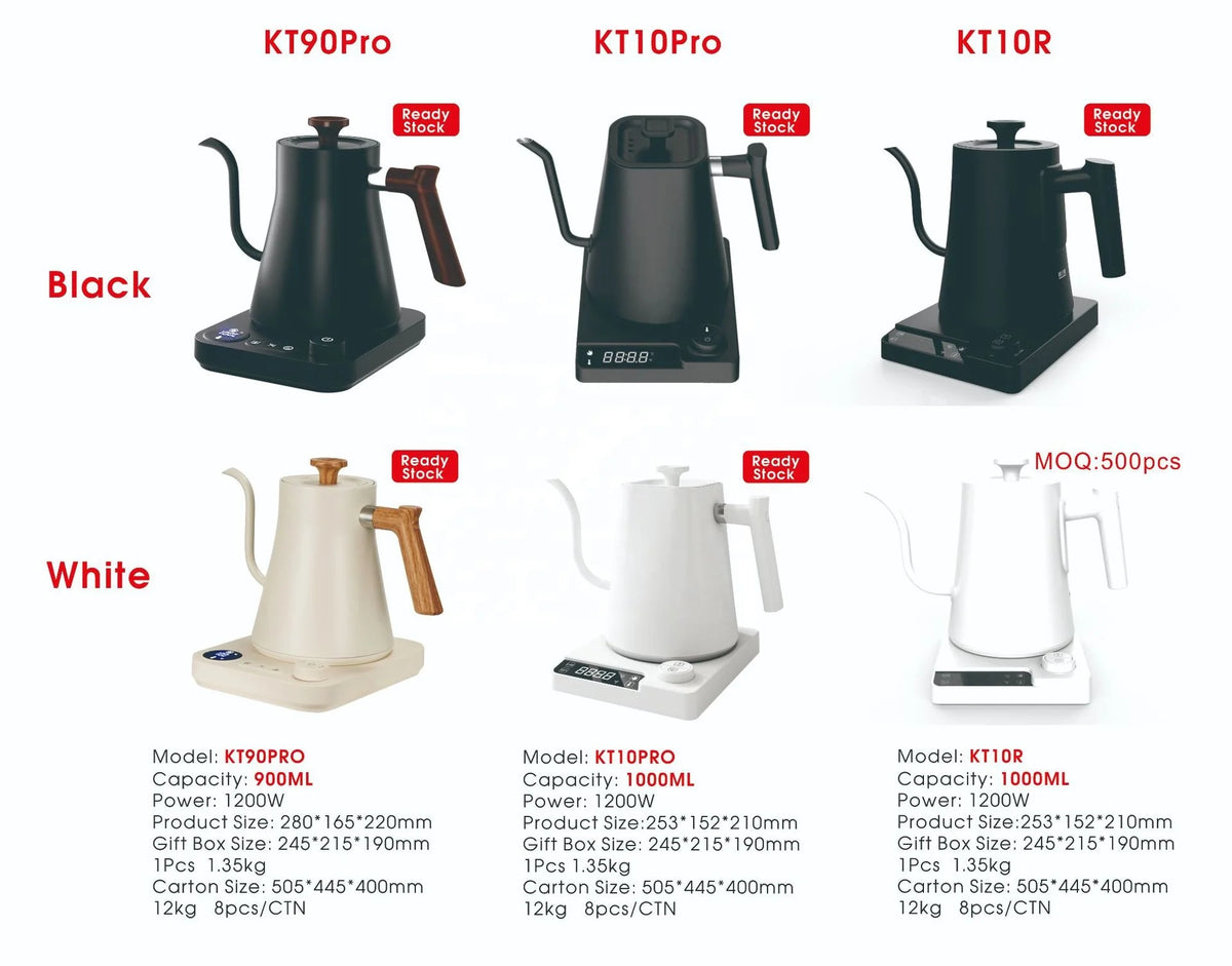 DUTRIEUX Gooseneck Electric Pour Over Kettle | Variable Temp Electric Gooseneck Kettle P3