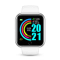 CHAONB Smartwatch – Fitness Tracker, Sleep & Music Control Fitness Smartwatch P3 White Y68