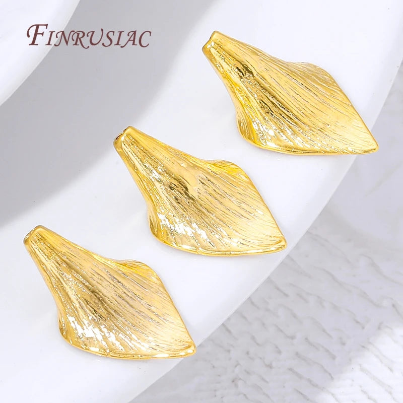 18K Gold Plated Brass Flower Bead Caps – DIY Jewelry Findings Jewelry Bead Caps P3